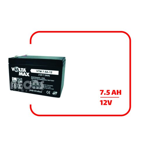 باتری یو پی اس 7.5 آمپر ولتامکس